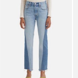 Levi’s 501 Spliced High Rise Jeans